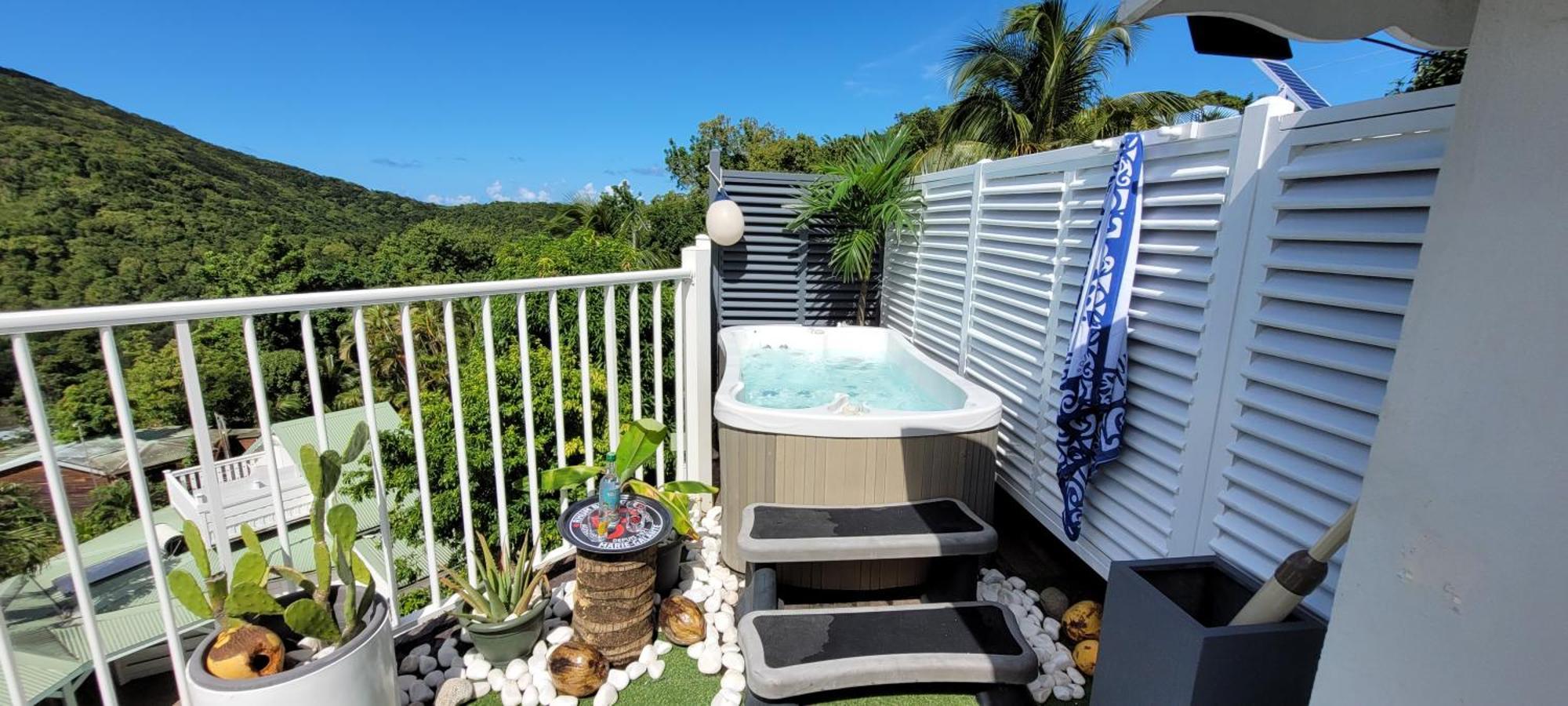 Appartement Duplex Vue Mer Jacuzzi Prive デエエ エクステリア 写真