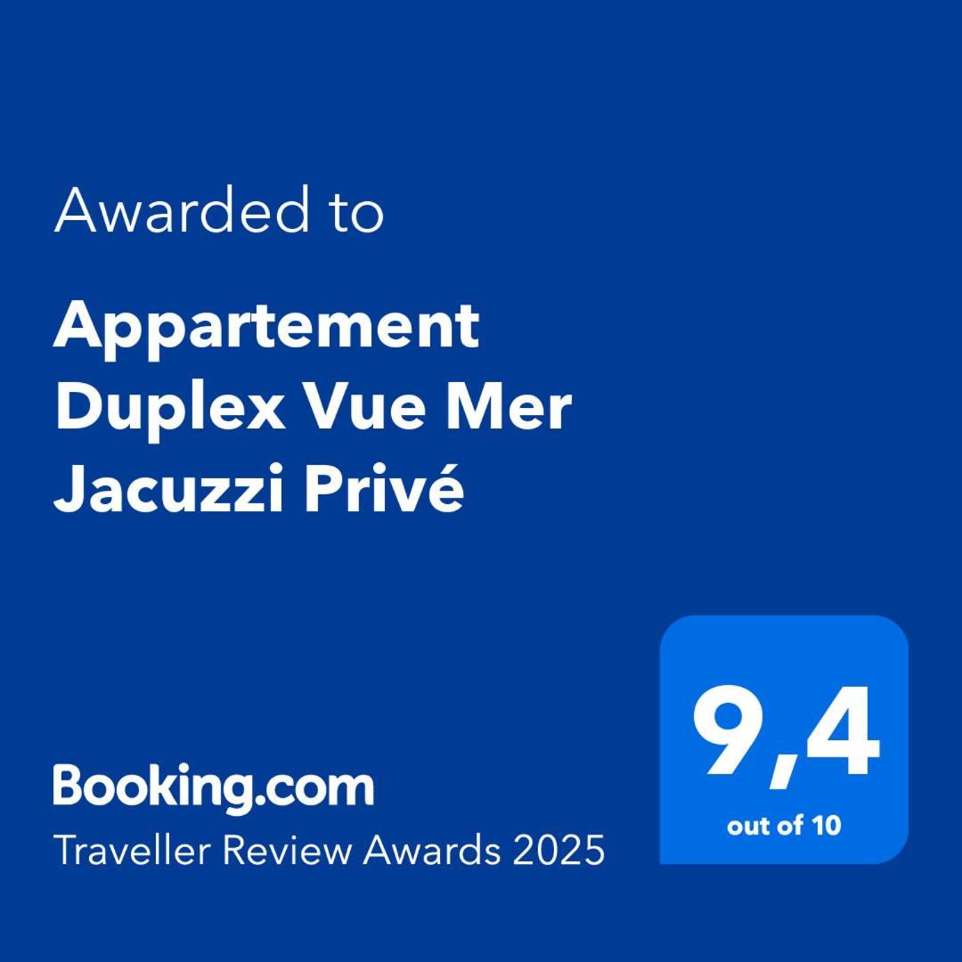 Appartement Duplex Vue Mer Jacuzzi Prive デエエ エクステリア 写真